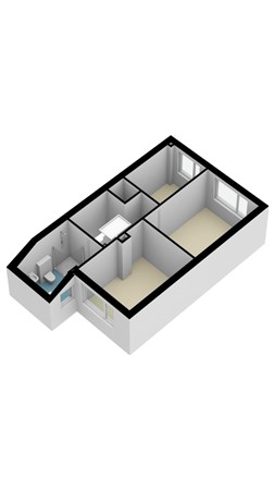 Plattegrond - Carboonstraat 62G, 6412 PB Heerlen - carboonstraat 62g heerlen 3D verd.jpeg